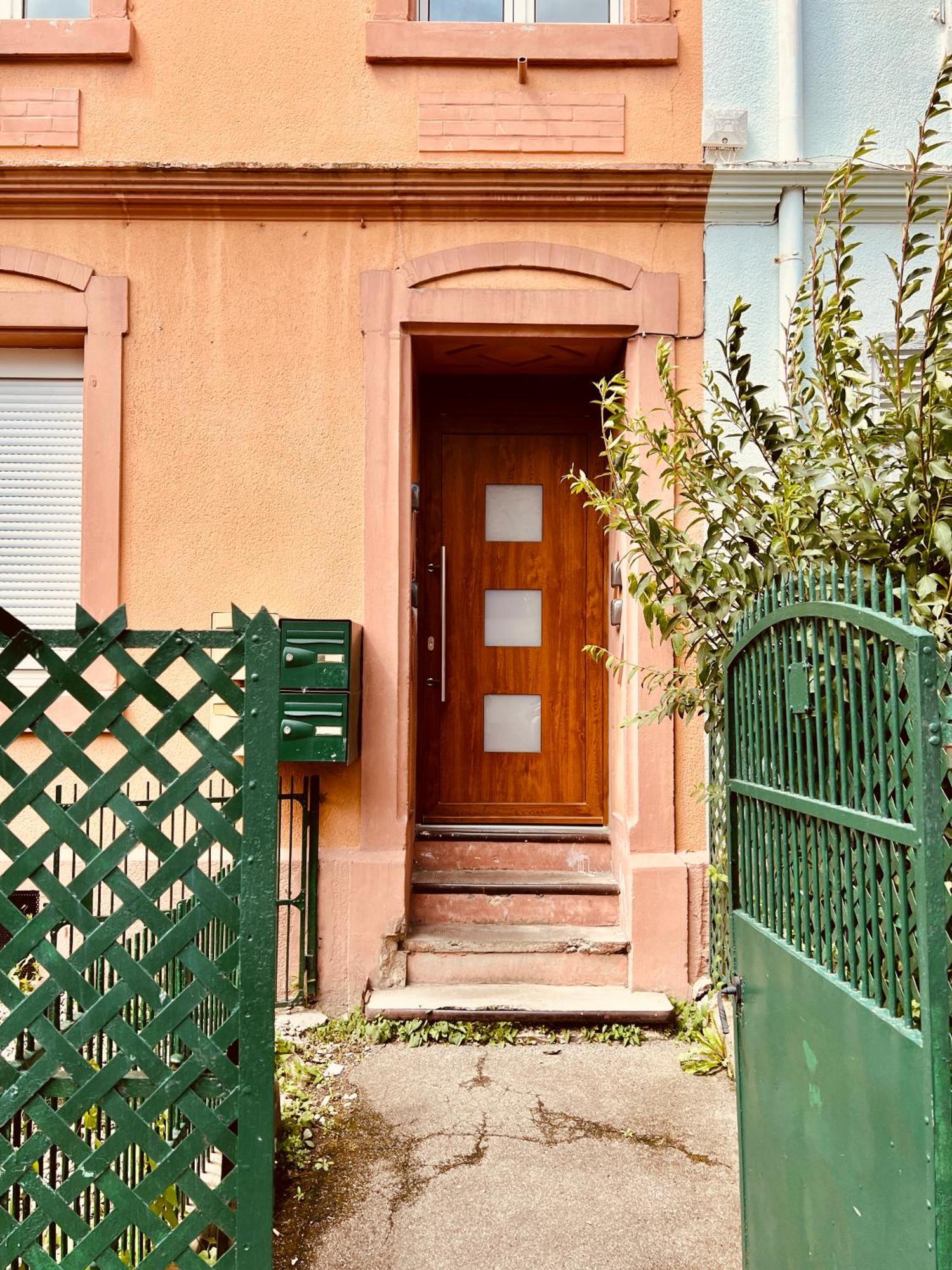 Rs-0 - Appartement F2 Au Rdc A Mulhouse Pour 1-3 Pers Extérieur photo